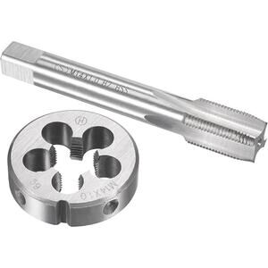 uxcell M14 x 1mm Metric Tap and Die Set - Thread Repair Kit